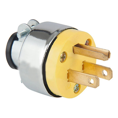 Clavija Industrial Blindada Color Amarillo | MercadoLibre