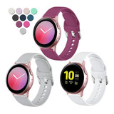 3 Mallas Para Reloj Samsung Galaxy Watch Active/active 2 - L
