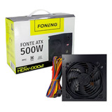 Fonte Gamer Atx 500w Real