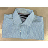 Camisa Tommy Hilfiger Hombre Import. Impecable 15 34/35