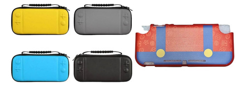 Protector De Mario Overol + Estuche Rigido Para Switch Lite