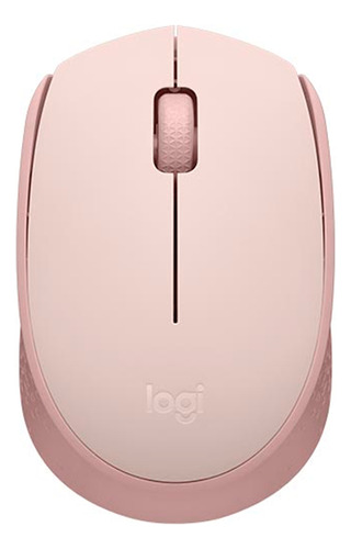 Mouse Logitech Inalámbrico M170 Rosado