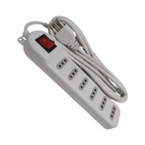 Alargador Zapatilla 6 Puertos Con Switch 3 Mts Kalop / Fact.