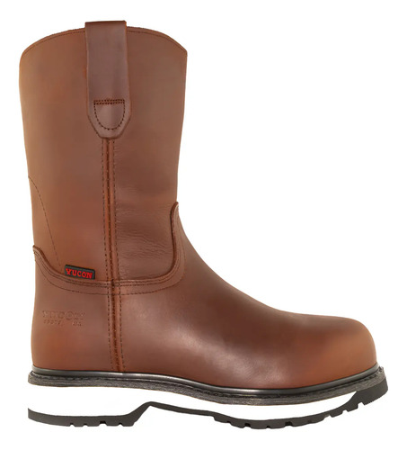 Bota De Trabajo Industrial Yucon Con Casco Suela Wolvorin
