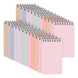 24 Pieces Small Spiral Memo Pads 3 X 5  Mini   Notebook...