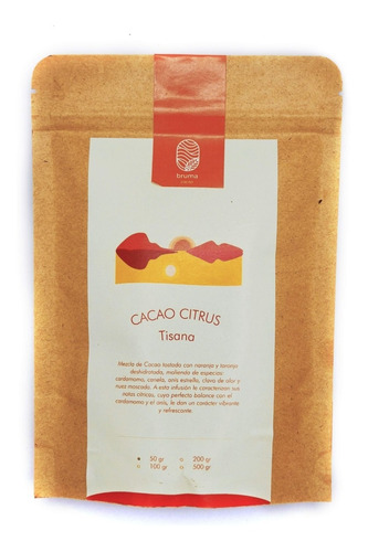 Tisana Cacao Citrus 100g Bruma