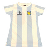 Jersey Argentina Retro Mexico '86 Local Maradona Mujer!!