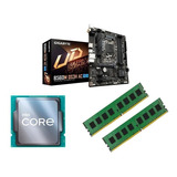 Combo Intel Core I5 11400 + Gigabyte B560m Ds3h Ac + 16gb