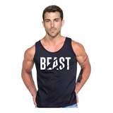 Polera  Beast Musculosa Tank Gym Bestia