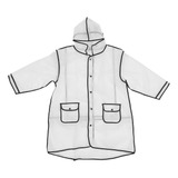 Chaqueta Impermeable Para Niños, Poncho Impermeable Transpar