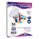 Laminado En Frio Transparente A4 Cursor Pack 50 