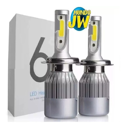 Kit Led Cree Cob Bi H4 H11 H7 H1 H3 Hb4 H16