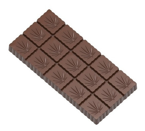 Molde Para Tabletas Chocolate World Hemp 1994cw