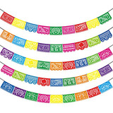 Asoulin 5 Pancartas De Fiesta Mexicana De 90 Pies  Decora