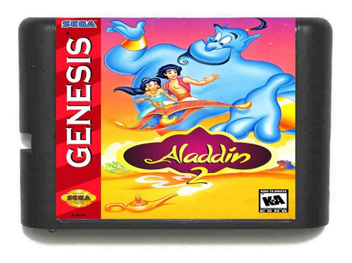 Disney's Aladdin 2 Sega Mega Drive Genesis Tectoy Novo