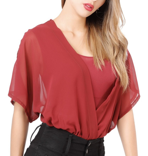 Blusa Body Blusa Sobrepuesta Ritchi 