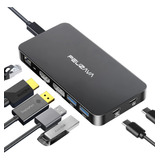 Usb C Docking Station, 7in1 Premium Hub Connectivity So...