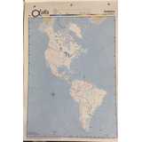 10 Mapas Escolares N°5 Continente Américano Pol. Y Fís. Pol.