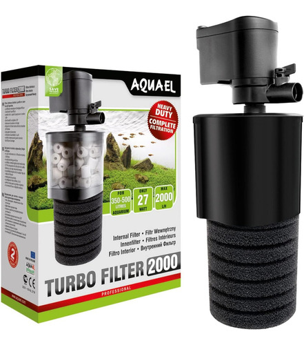 Aquael Filtro Turbo 2000 2000l/h Mecanico Biologico Venturi