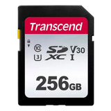 Tarjeta Memoria Sd Transcend 256gb V30 U3 Clase 10 100 Mb/s