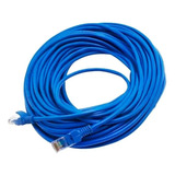 Cable De Red Rj45 Internet 10 Metros Categoría 5c8p8c  Azul