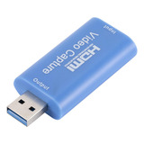 Tarjeta De Captura De Audio Y Video Hdmi A Usb, Grabación