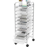 Carrito De Utilidad Simplehouseware 10 Cajones Organiza...