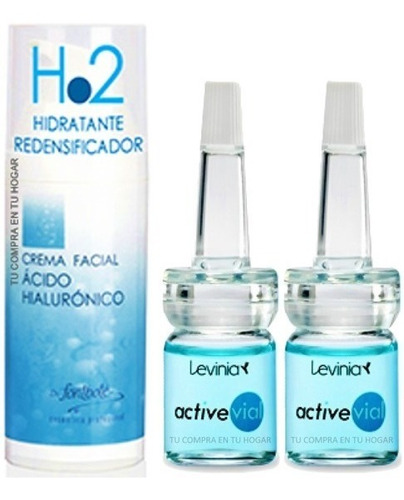Crema Antiarrugas Acido Hialuronico + 2 Serum Concentrado