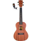 Paquete De Ukelele Concert Funda Y Afinador Flight Nuc Pack