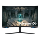 Monitor Samsung Ls32bg650elx 32 G6 Gamer Odyssey Qhd Curvo