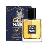 Perfume Go Man, Edp, Amadeirado Fresco, Versátil, Para Todas Ocasiões, 50ml