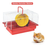 Gaiola Para Hamster Transporte Rodinha Jel Plast Básica Pet