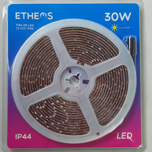 Tira Led 2835 X 5mt 12v 30w 2400lm Ip44 Apta Exterior Etheos