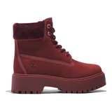 Bota Timberland 6 Pulgadas Tb0a62rreq1 Mujer