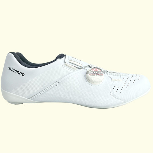 Zapatillas Shimano Ruta Rc3 Con Cierre Boa Blancas