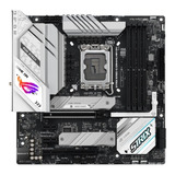 Placa Mãe Asus Rog Strix B760-g Gaming Wifi 1700 12 13ª Ddr4 Cor Branco