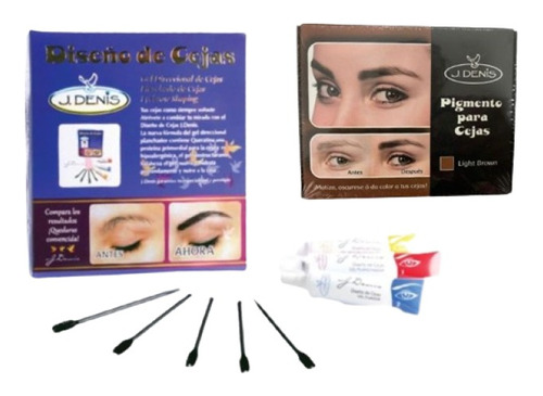 Kit J Denis Laminado + Pigmento Cejas