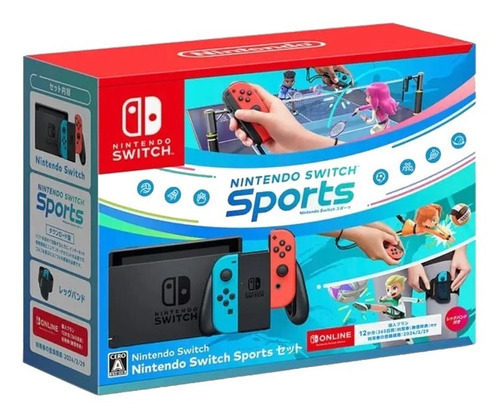 Nintendo Switch 32 Gb Sports Bundle Neon