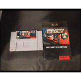 Juego Snes Mdy Car Michael Andrettis Incluye Instructivo