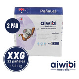 Pañales Aiwibi Ultra Suave, Elegir Tallas: P, M, G, Xg 2 Paq