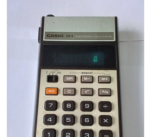 Calculadora Casio Vintage H1 Sumadora Japonesa Original
