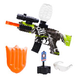 Splat Gun - Orby Gun Con Escudo Inflable, Gafas - Pistola De