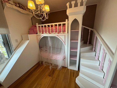 Cama Para Niñas Castillo