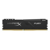 Memória Ram Fury Color Preto  4gb 1 Hyperx Hx424c15fb3/4