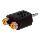 3,5 Mm Stereo Macho A 2 Rca Hembra Kirlin 2656 X1p