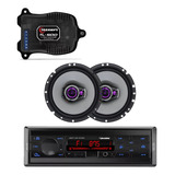 Pioneer Falante 6 Pol + Som De Carro + Rádio + Módulo Tl500 