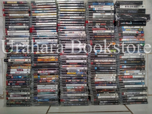 Lote Coleção 220 Jogos Ps3 Mídia Física Originais