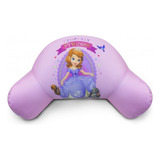 Almofada Encosto Lilás Princesinha Sofia Disney Isopor 40cm Desenho Do Tecido Princesa Sofia