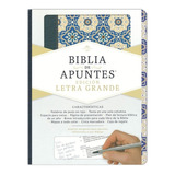 Biblia De Apuntes Con Letra Grande Rvr 1960