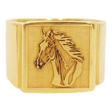 Dedeira (anel) Em Moeda Antiga - Cavalo Livre Personalizado